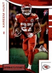 2018 Panini Rookies & Stars Base Set Kareem Hunt #42 card