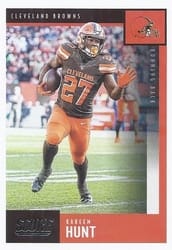 2020 Score Base Set Kareem Hunt #67 card