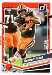2023 Donruss Base Set Kareem Hunt #67 card