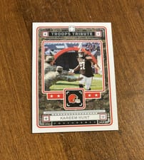 2024 Panini Photogenic Troops Tribute Kareem Hunt #2 card