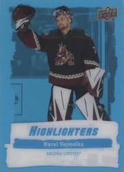 2022-23 Upper Deck Highlighters Karel Vejmelka #HL-24 card