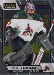 2023-24 O-Pee-Chee Platinum Base Set Karel Vejmelka #148 card