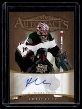2023-24 Upper Deck Artifacts 2005-06 Retro - Autograph Facts Karel Vejmelka #RAF-KV card