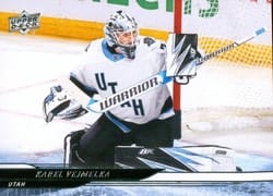 2024-25 Upper Deck Base Set Karel Vejmelka #627 card