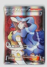 XY Black Star Promos Karen #XY177a card