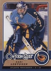 2008-09 O-Pee-Chee Base Set Kari Lehtonen #296 card