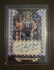 2018 Panini Prizm Mosaic Autographs Karl Anthony Towns #MO-KT card