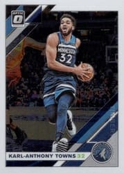 2019-20 Donruss Optic Base Set Karl-Anthony Towns #131 card