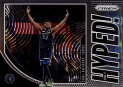 2019-20 Panini Prizm Get Hyped! Karl-Anthony Towns #1 card