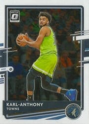 2020-21 Donruss Optic Base Set Karl-Anthony Towns #79 card