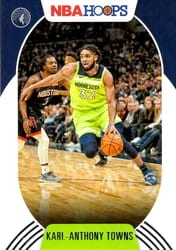 2020-21 Hoops Base Set Karl-Anthony Towns #36 card