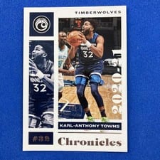 2020-21 Panini Chronicles Base Set Karl-Anthony Towns #32 card