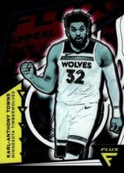 2020-21 Panini Flux Flux Appeal Karl-Anthony Towns #21 card