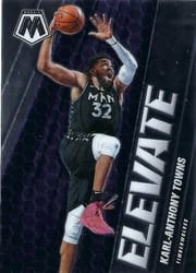 2020-21 Panini Mosaic Elevate Karl-Anthony Towns #15 card