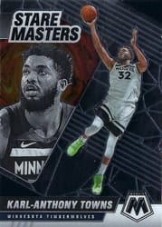 2020-21 Panini Mosaic Stare Masters Karl-Anthony Towns #20 card
