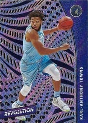 2020-21 Panini Revolution Base Set Karl-Anthony Towns #40 card