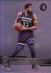 2021-22 Donruss Elite Base Set Karl-Anthony Towns #26 card