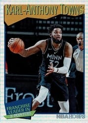 2021-22 Hoops Base Set Karl-Anthony Towns #268 card