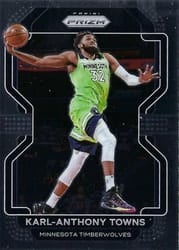 2021-22 Panini Prizm Base Set Karl-Anthony Towns #157 card