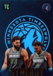 2023-24 Panini Top Class NBA Base Set Karl-Anthony Towns / Anthony Edwards #232 card