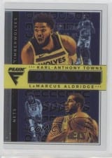 2020-21 Panini Flux Deja Vu Karl-Anthony Towns / LaMarcus Aldridge #34 card
