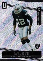 2019 Panini Unparalleled Base Set Karl Joseph #79 card