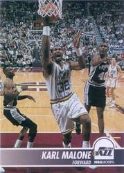 1994-95 Hoops Base Set Karl Malone #211 card
