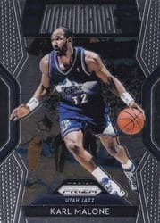 2018-19 Panini Prizm Dominance Karl Malone #12 card