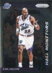 2018-19 Panini Prizm Hall Monitors Karl Malone #5 card