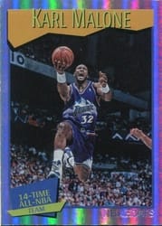 2021-22 Hoops Base Set Karl Malone #256 card