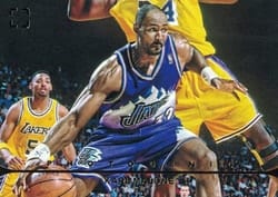 2021-22 Panini Photogenic Base Set Karl Malone #62 card