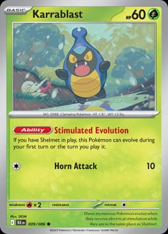 2025 Black Bolt Karrablast #9 card