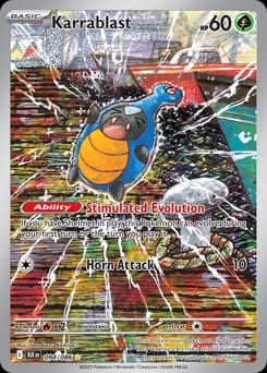 Black Bolt Karrablast #94 card