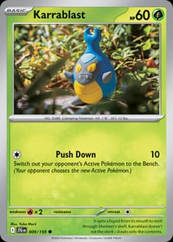 Journey Together Karrablast #9 card