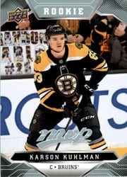 2019-20 Upper Deck MVP Base Set Karson Kuhlman #229 card