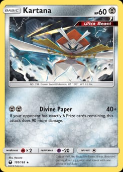 Celestial Storm Kartana #101 card