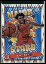 2024 Topps Chrome McDonald's All-American Major Stars Karter Knox #SES-KKN card