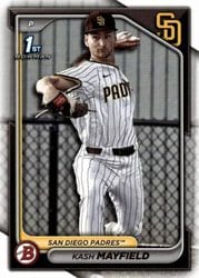 2024 Bowman Draft Base Set Kash Mayfield #BD-70 card