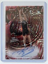 2025-26 Finest Colossal Shots Autographs Kasparas Jakucionis #CS-KJ card