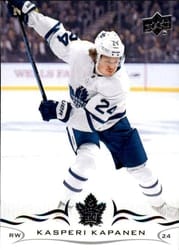 2018-19 Upper Deck Base Set Kasperi Kapanen #422 card