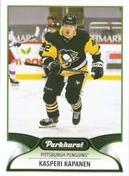2021-22 Parkhurst Base Set Kasperi Kapanen #143 card