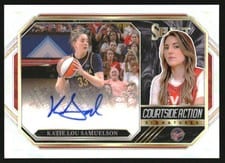 2024 Panini Select WNBA Courtside Action Signatures Katie Lou Samuelson #CSA-KLS card