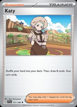 Scarlet & Violet Katy #177 card