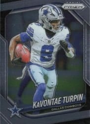 2025 Panini Prizm Base Set KaVontae Turpin #137 card