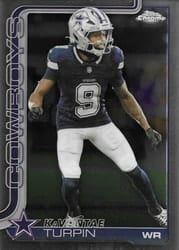 2025 Topps Chrome Base Set KaVontae Turpin #84 card