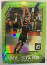 2017 Panini Donruss Optic All-Stars Kawhi Leonard #4 card