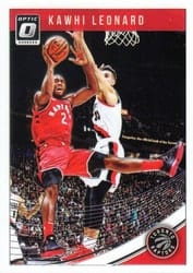 2018-19 Donruss Optic Base Set Kawhi Leonard #121 card