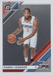 2019-20 Donruss Optic Base Set Kawhi Leonard #30 card