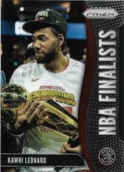2019-20 Panini Prizm NBA Finalists Kawhi Leonard #1 card