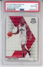 2019 Panini Mosaic Kawhi Leonard #78 card